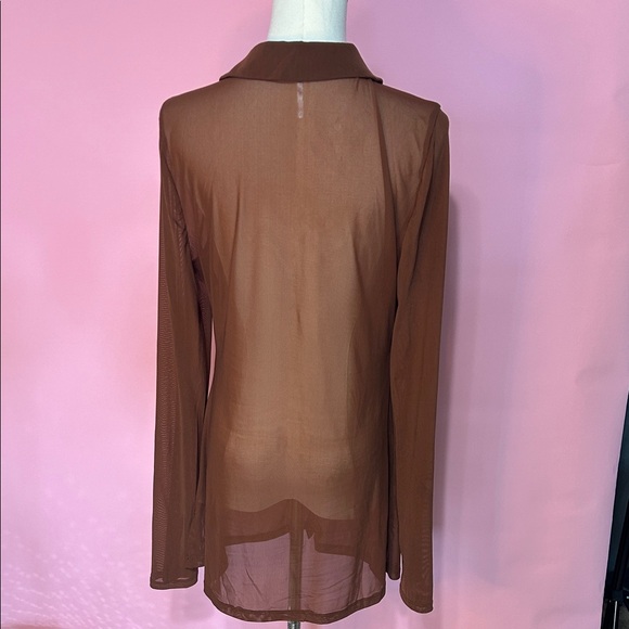 Free People Lucky Mesh Shirtee - Picture 2 of 4